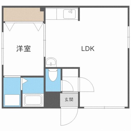 ユタカハイツの物件間取画像